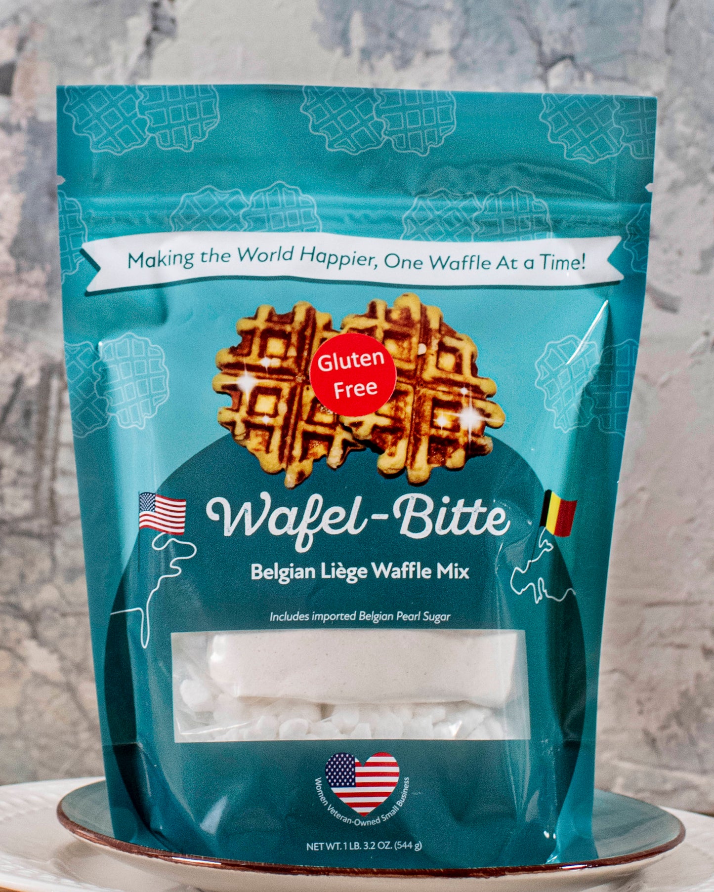 Gluten-Free Belgian "Liege" Waffle Mix by Wafel-Bitte